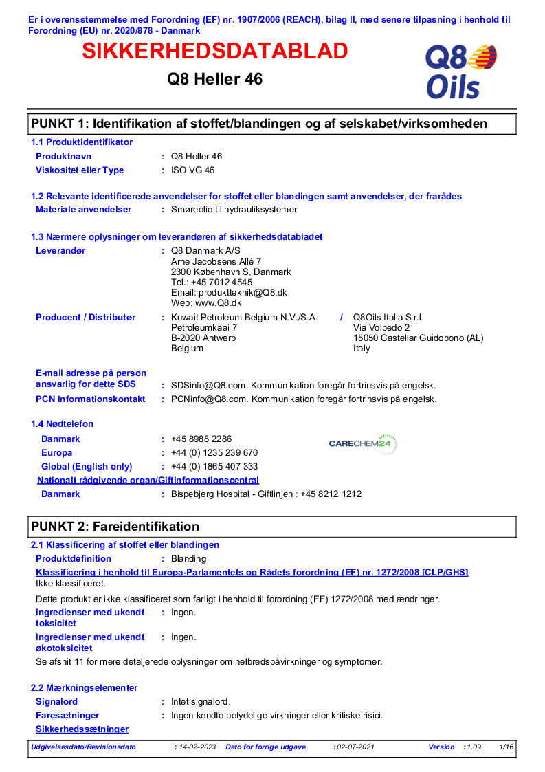 

Sikkerheds datablad 1380200

