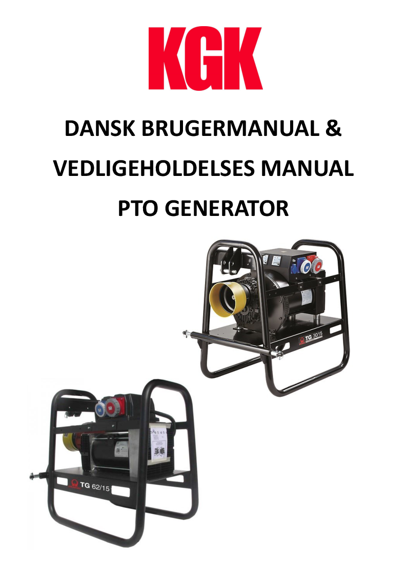 

Brugsanvisning

