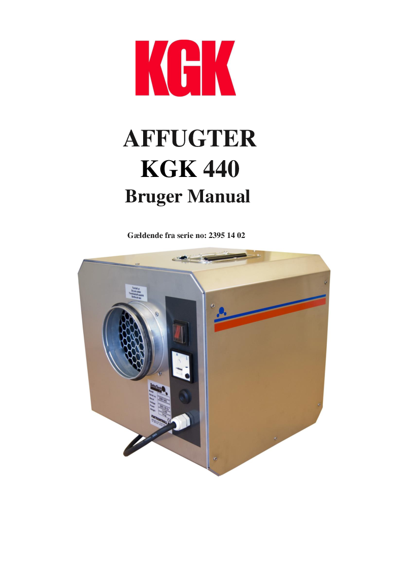

Brugsanvisning


