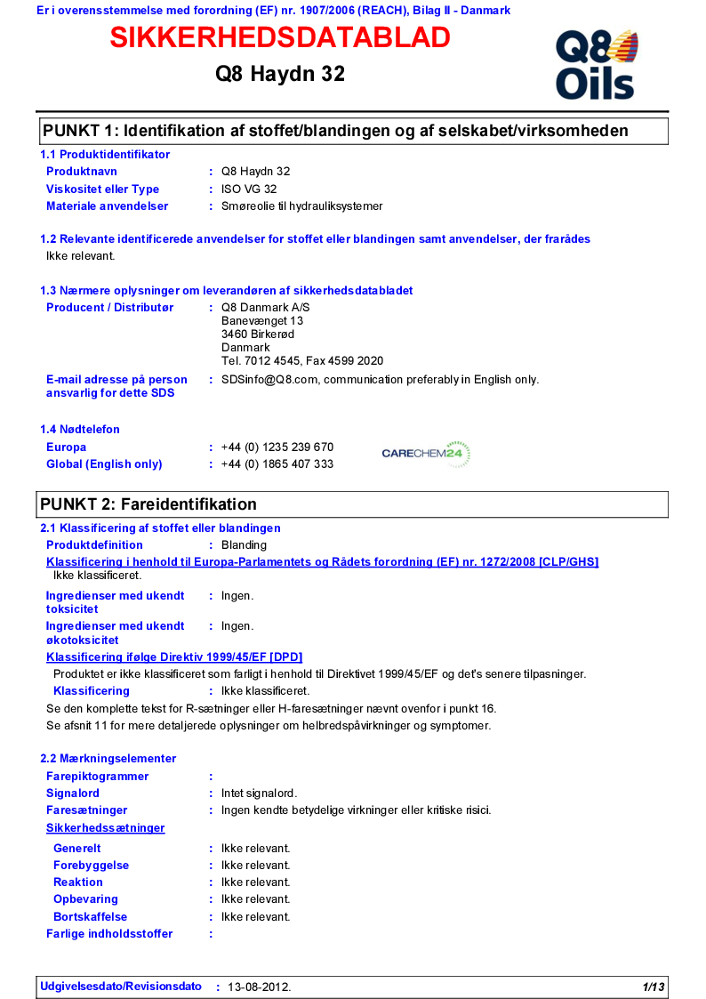 

Sikkerheds datablad DK

