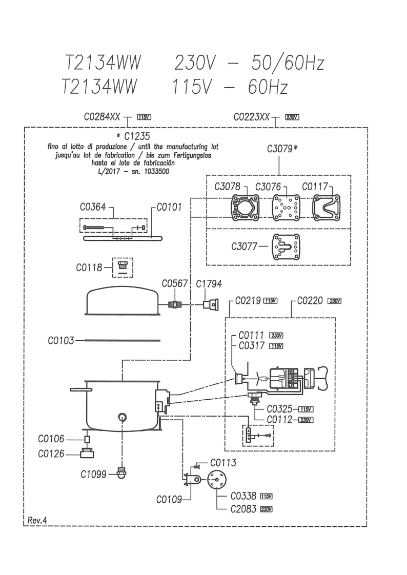 

Reservedelstegning blok


