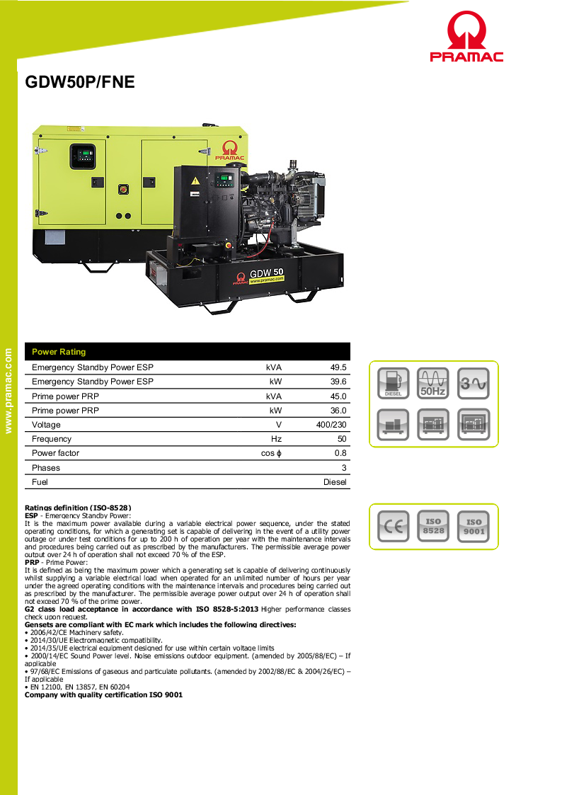 

Produktkort GDW50P

