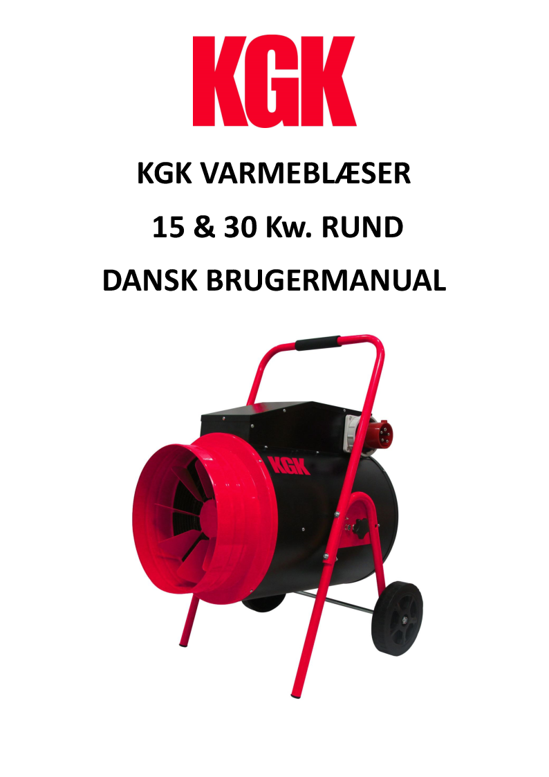 

Brugsanvisning

