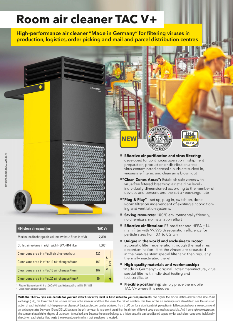 

Brochure TAC V+ produktion og logistik

