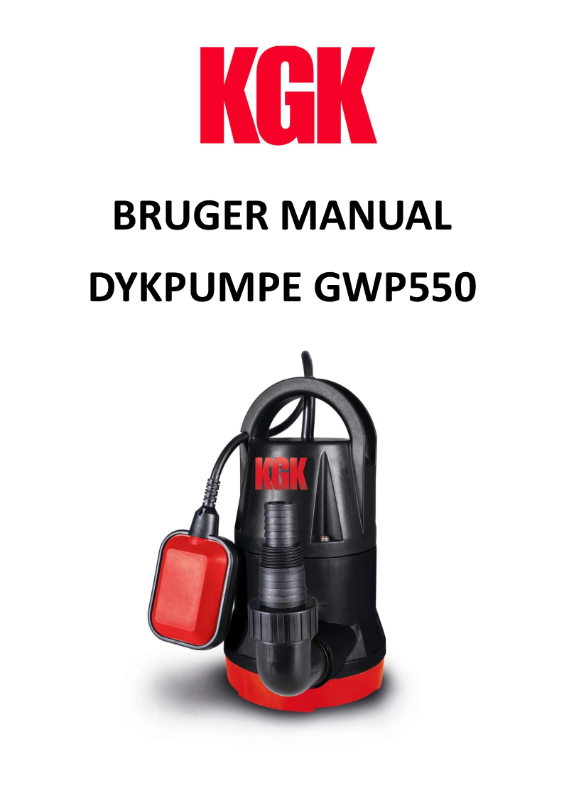 

Brugsanvisning

