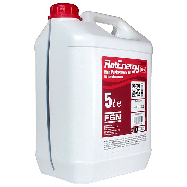 Olie til KGK skruekompressor ISO46. 5 Liter
