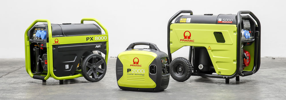 4 pramac portable generators